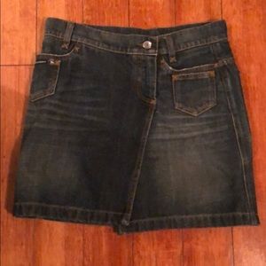 Dolce & Gabbana Jean skirt with appliqué on back